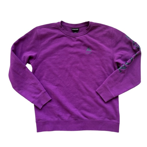 Burton Tops - Burton Women’s Crewneck Sweatshirt Purple size Large